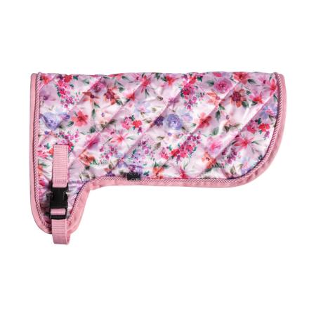 Decke Pink mit Blümchen 