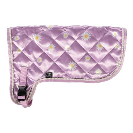 Lila mit Gänseblümchen Decke