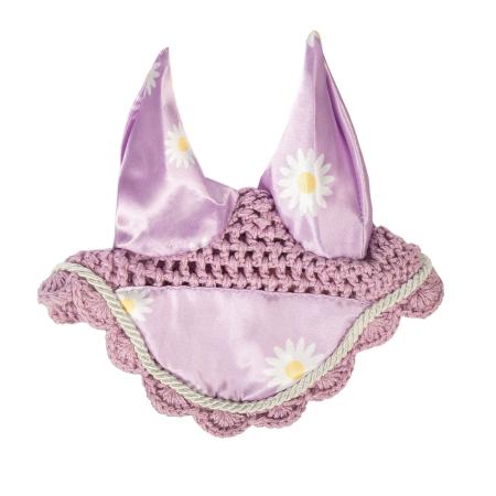 Lila mit Gänseblümchen Fliegenhaube