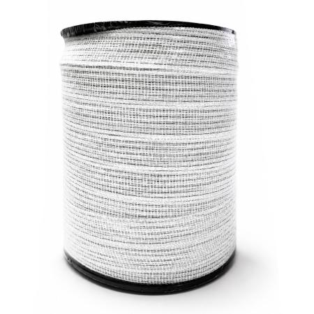 Elektrozaunband 20 mm x 200 m Weiß – Weidezaunband mit TriCOND Leitern