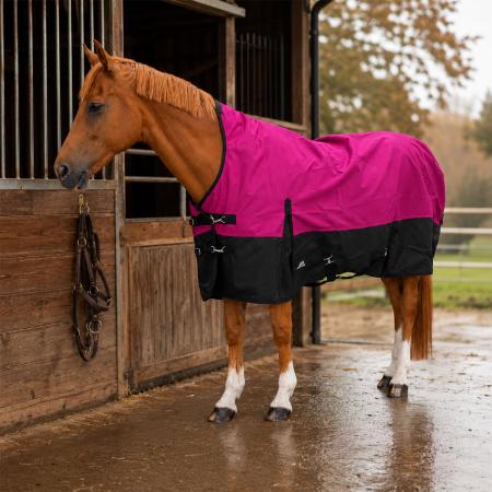 Outdoordecke Elodie 1200D HN Fleece Raspberry/Schwarz