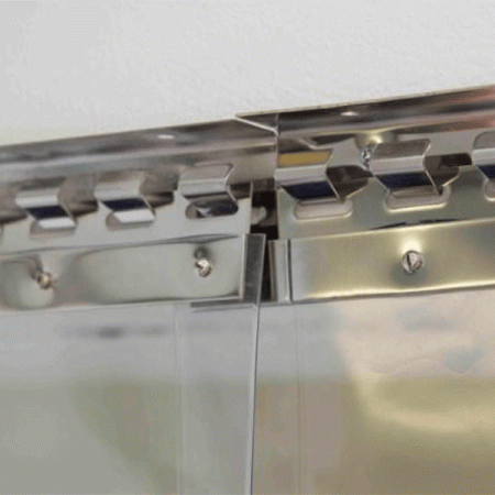 Schrauben- und Mutternset für Pendelbleche PVC-Streifenvorhang