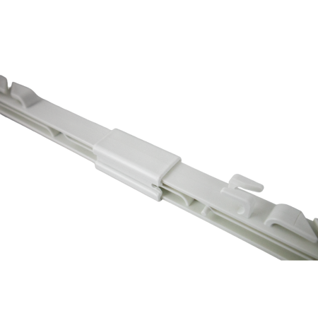 Kunststoffpfahl weiß 150cm (105+45) 20er Pack