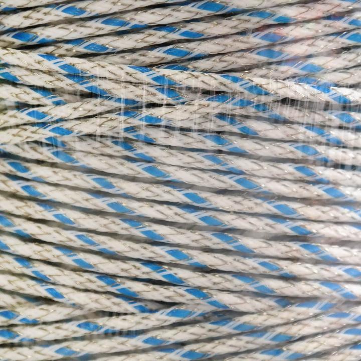 BRAMA-WEST Weidezaunlitze 400m x 3,5mm - 6 x 0,20mm Niro + 3 x 0,25mm CU