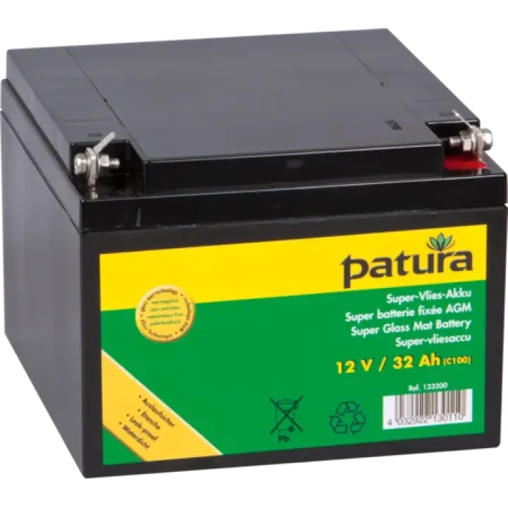 Block-Batterie mit zwei Anschlüssen
