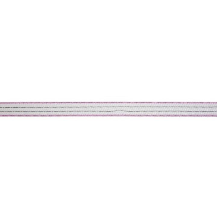 Weidezaunband TopLine weiß-pink