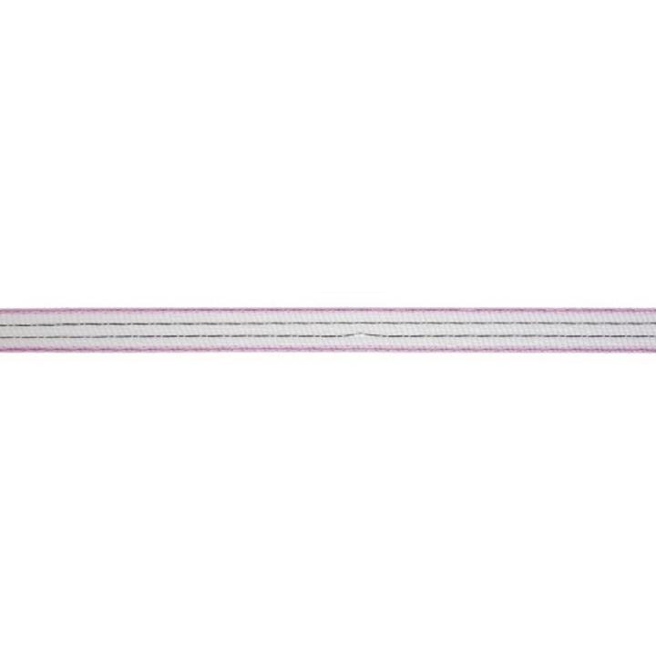 Weidezaunband TopLine 200m x 20mm - weiß/pink