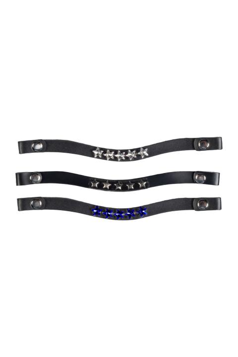 Sirnband navy mit Sternenmuster