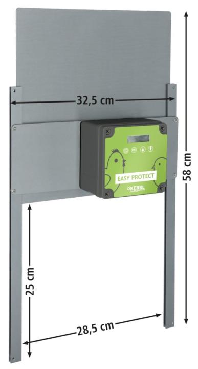 Automatische Hühnertür Komplettset EasyProtect klein