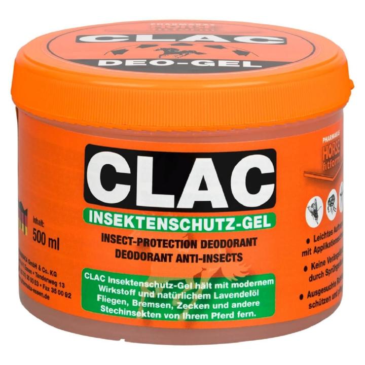 Frontperspektive CLAC Fliegenschutz - Gel