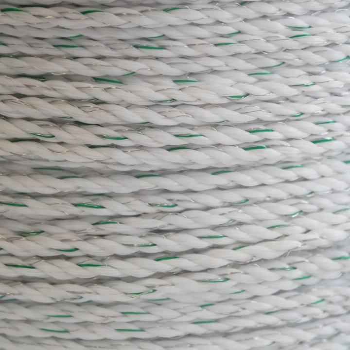 BRAMA WEST Weidezaunseil 500m x 6mm - 3 x 0,3mm Niro + 3 x 0,3mm CU