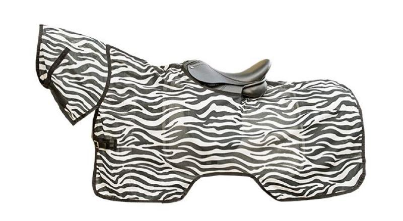 Fliegenausreitdecke Zebra