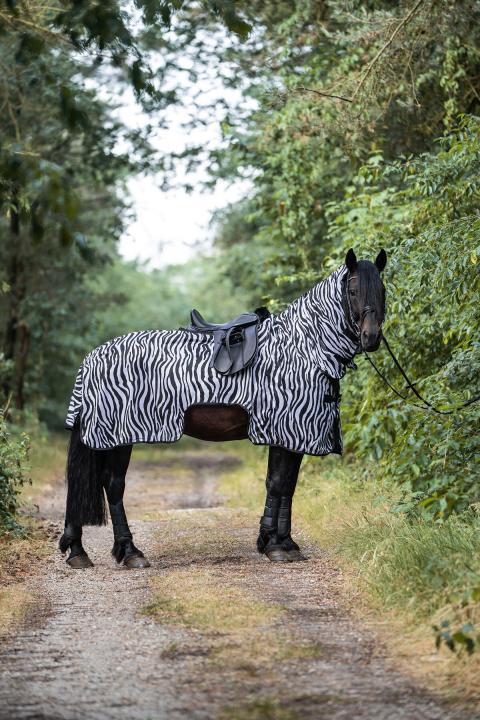 Fliegenausreitdecke Zebra