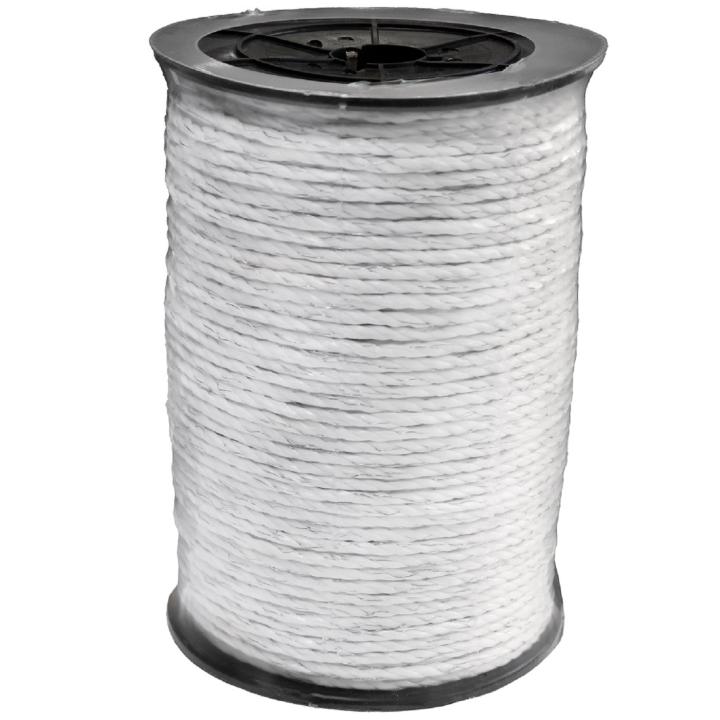 BRAMA-WEST Weidezaunseil 200m x 6mm - 6 x 0,2mm Niro