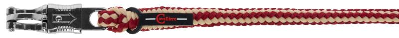 Führstrick Hippo Bordeaux/Beige