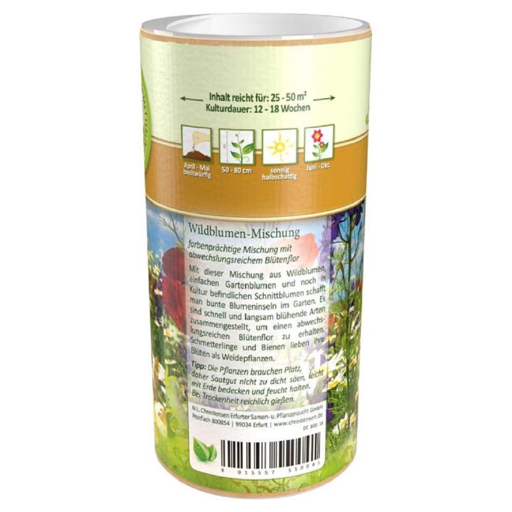 Wildblumen-Mischung für 25 - 50 m²