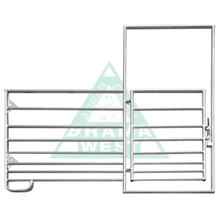 Minipanels  2 & 3m mit Tor Zaunelement Gitter