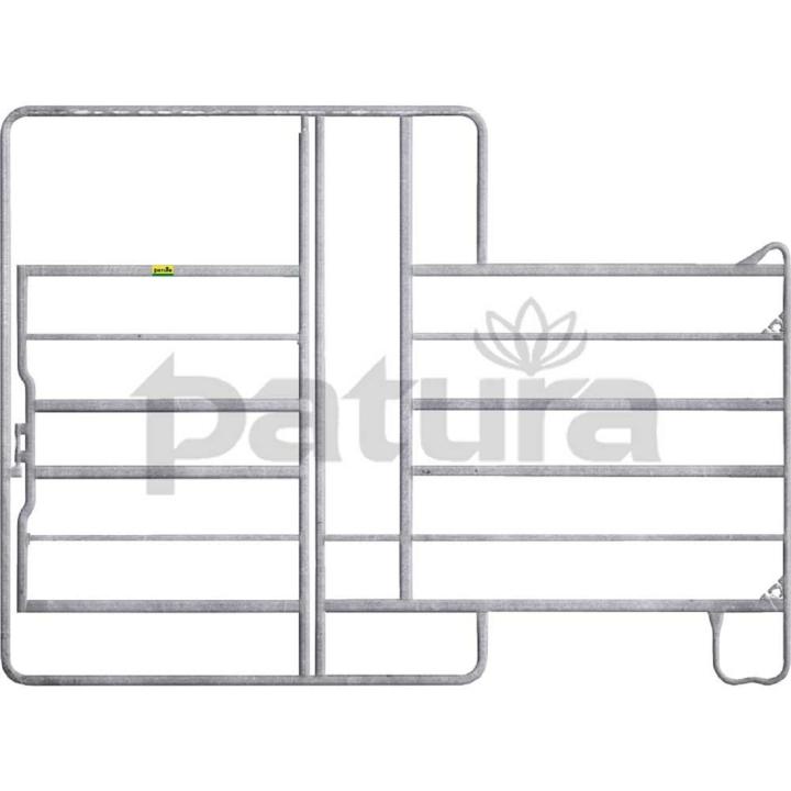 Panel-6 mit Tor und Fressgitter