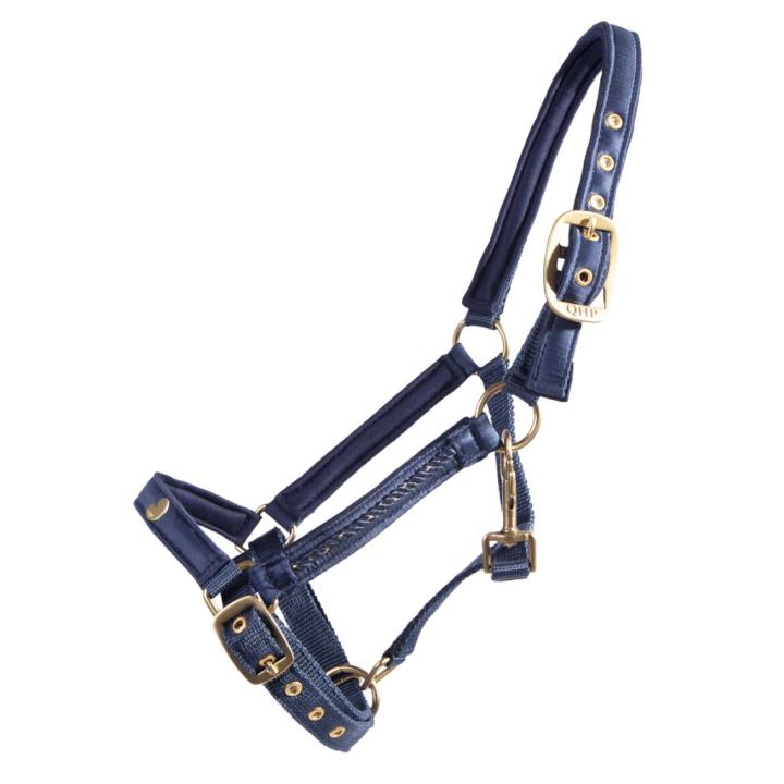 QHP Fohlenhalfter Lily navy