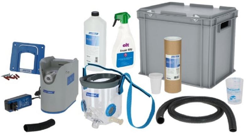 Akku-Ultraschall-Inhalator für Pferde AirOne Flex inkl. Warmblutmaske