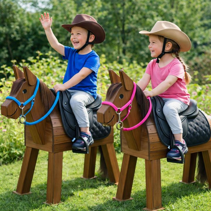 Sattelset "My happy Pony" Schwarz