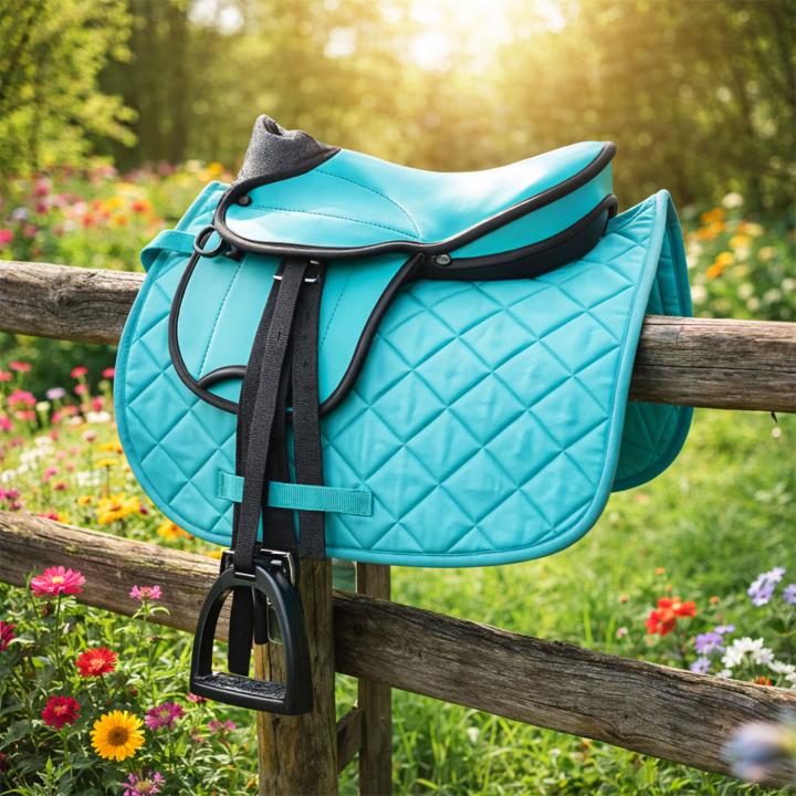 Sattelset "My happy Pony" Türkis