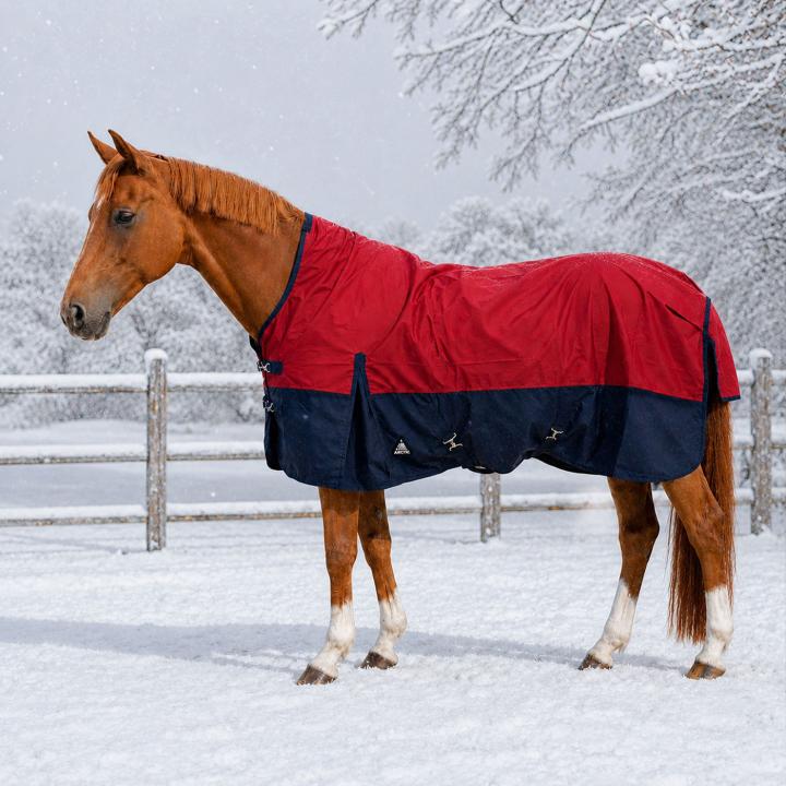 Outdoordecke Baltimore Turnout 1680D - Rot/Navy