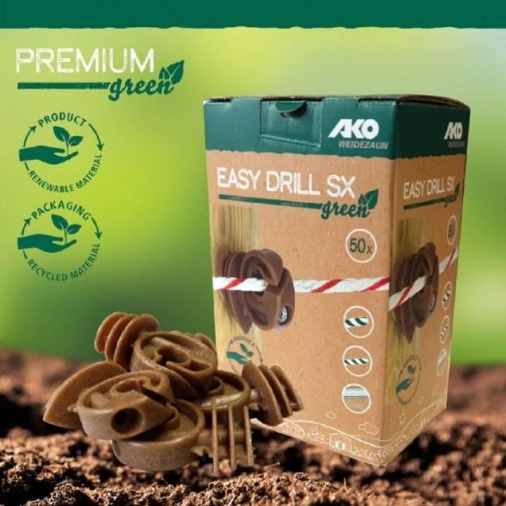AKO Premium Ringisolator Easy Drill SX green