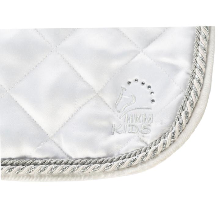 Turnierdecke weiß Detail