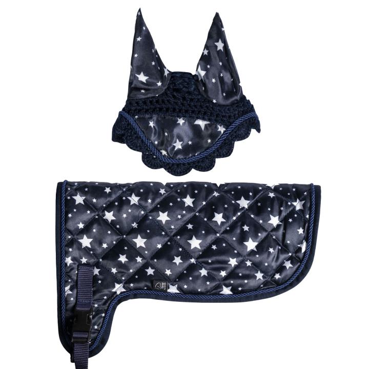 HKM Hobby Horse Set – Decke & Fliegenhaube