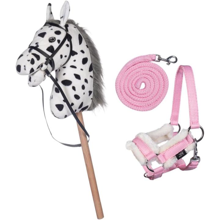 Hobby Horse Set - Halfter, Strick mit Pferd