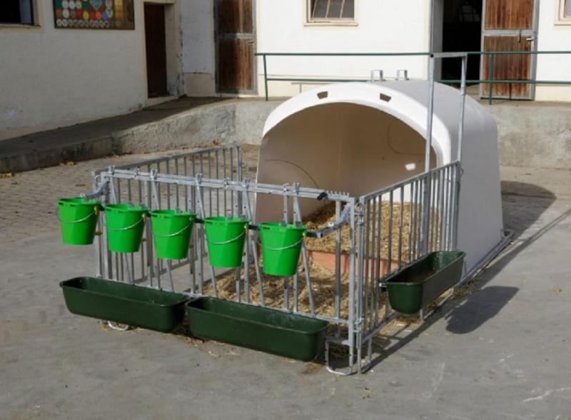 Halterung für Kraftfuttereimer
