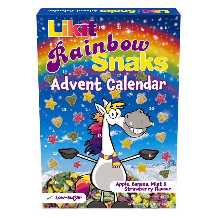 Likit Snaks Adventskalender Rainbow – 24 kleine Überraschungen für Pferde