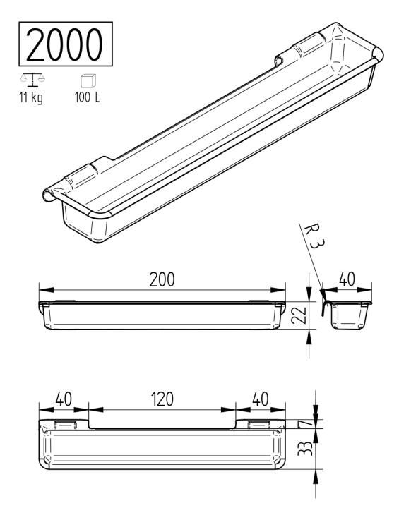 Langtrog Modell 2000