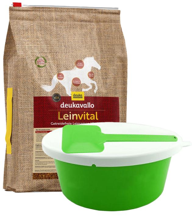 Futterset mit Futterschale und Mashlöffel