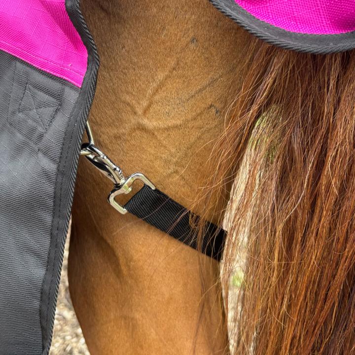 Outdoordecke Elodie 1200D HN Fleece Raspberry/Schwarz