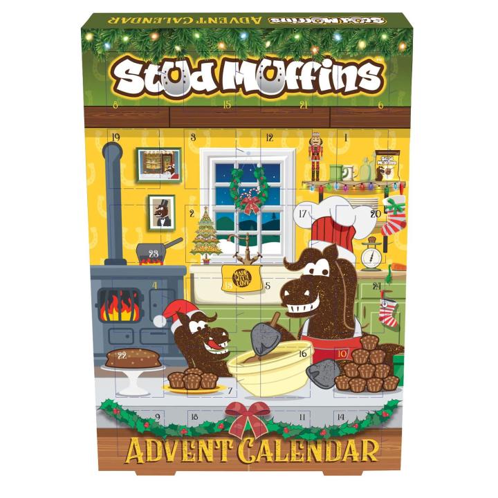 Stud Muffins Adventskalender – 24 leckere Mini Muffins für Pferde