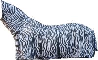 Fliegendecke mit Halsteil Zebra mit Bauchlatz