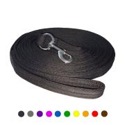 Softlonge mit schwarzen Streifen blau/schwarz