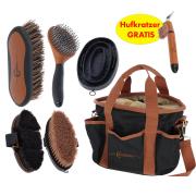 Covalliero 7-Teiliges Set braun/schwarz