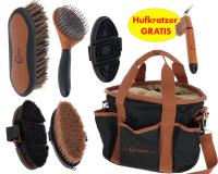Covalliero 7-Teiliges Set braun/schwarz