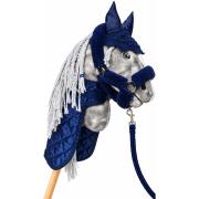Hobby Horse Winterset Blue Night mit Steckenpferd Clara in Navy