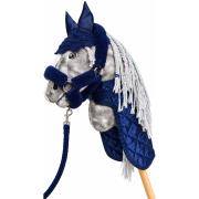 Hobby Horse Winterset Blue Night mit Steckenpferd Clara in Navy
